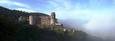 Panorama von Schloss Heidelberg