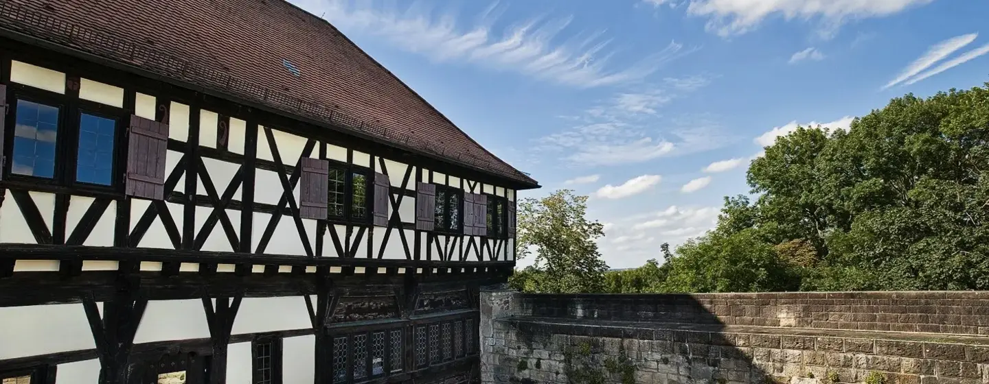 Wäscherschloss Castle, facade of the Wäscherschloss