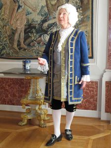 Kostümführer „Graf Carl Ludwig“ im Schloss Weikersheim