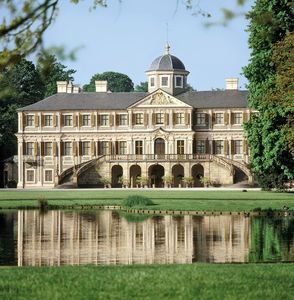 Schloss Favorite Rastatt, Außenansicht