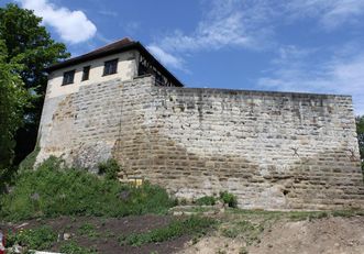 Außenansicht der Burg Wäscherschloss