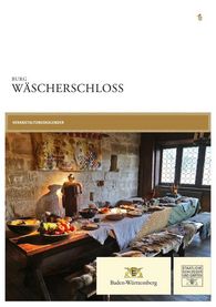 Titelbild des Jahresprogramms für Burg Wäscherschloss