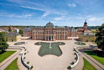 Schloss Bruchsal, Luftaufnahme